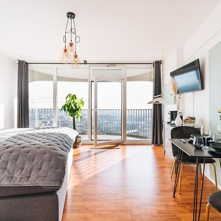 Great City View I 26 Floor I Netflix And Boxspringbed Augsburgo Exterior foto