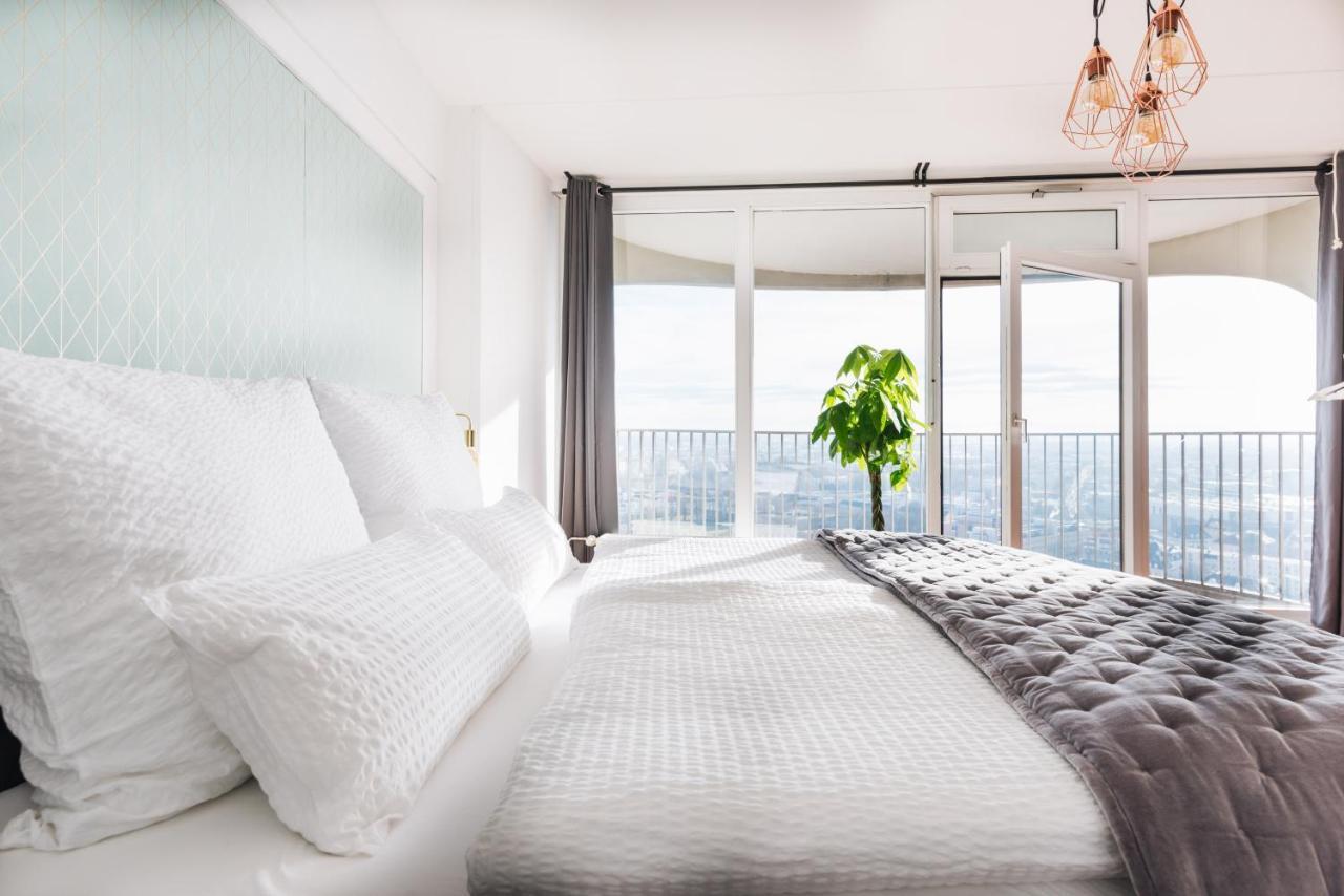 Great City View I 26 Floor I Netflix And Boxspringbed Augsburgo Exterior foto