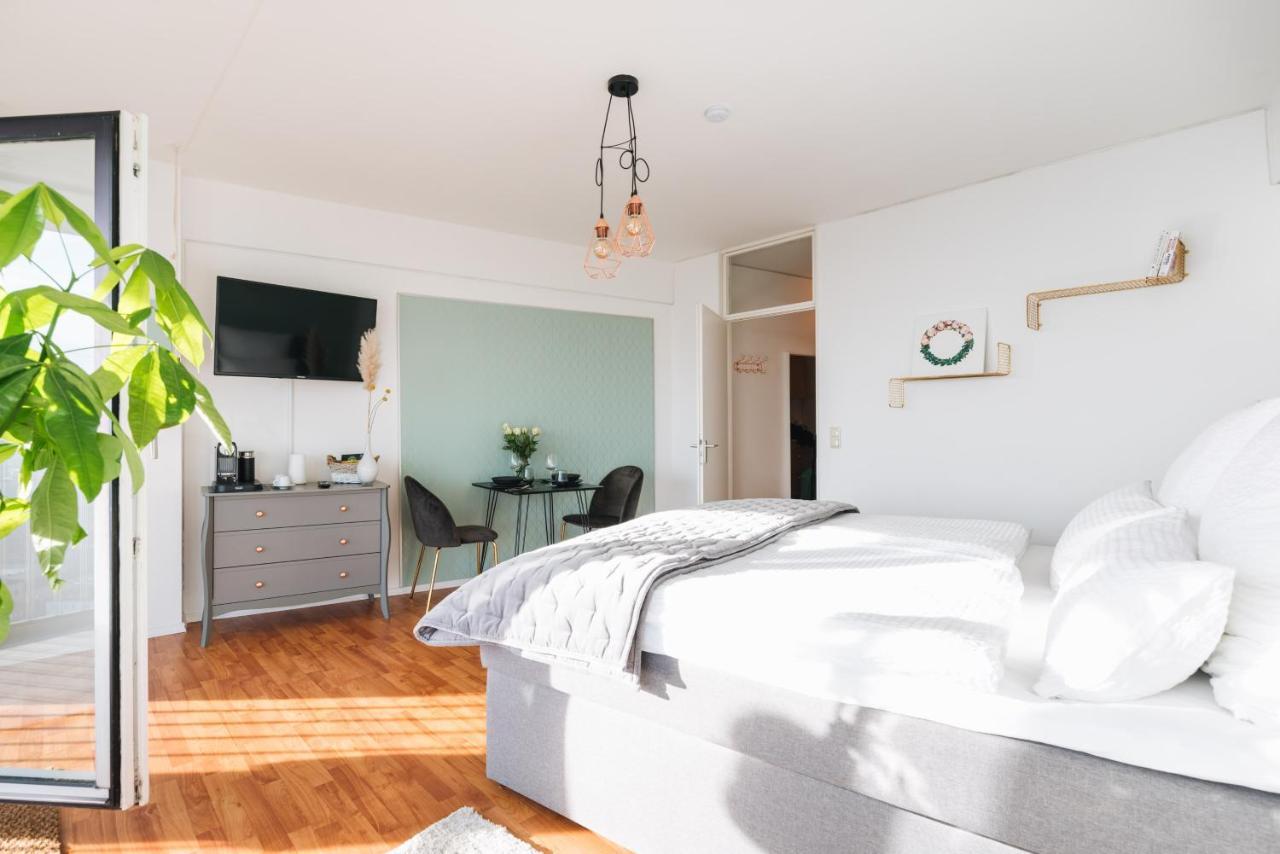 Great City View I 26 Floor I Netflix And Boxspringbed Augsburgo Exterior foto
